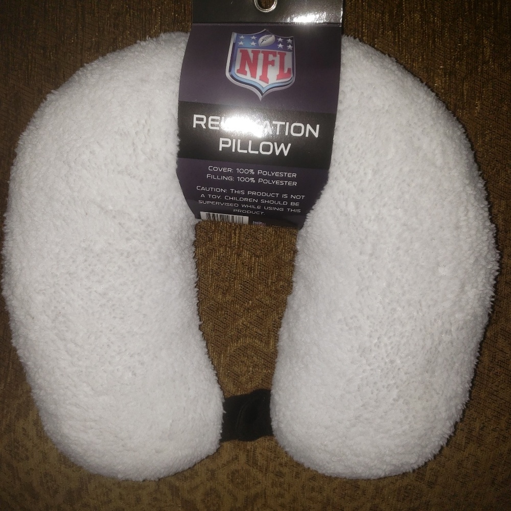 AUTHENTIC NFL New Orleans Saints Travel Pillow - Picture 5 of 8